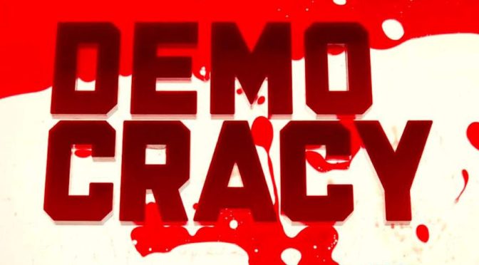 “Bloody Democracy” di Andrei Molodkin: a Pisa, la grande videoinstallazione per una notte, appello universale di pace.